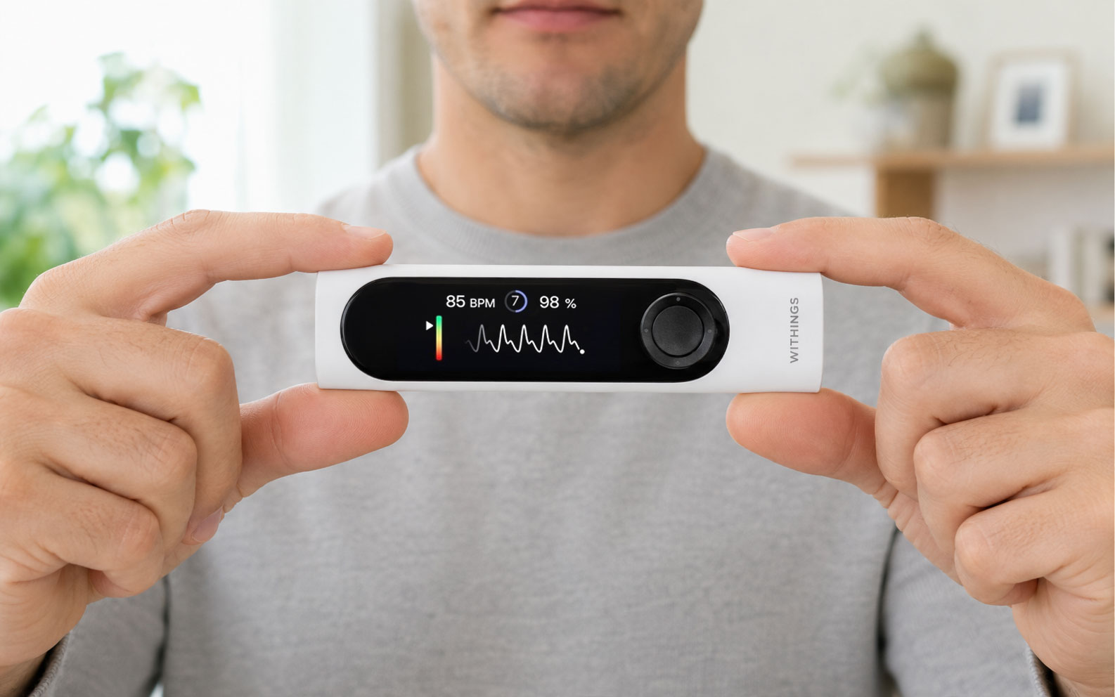 Měření EKG a SpO₂ pomocí Withings BeamO